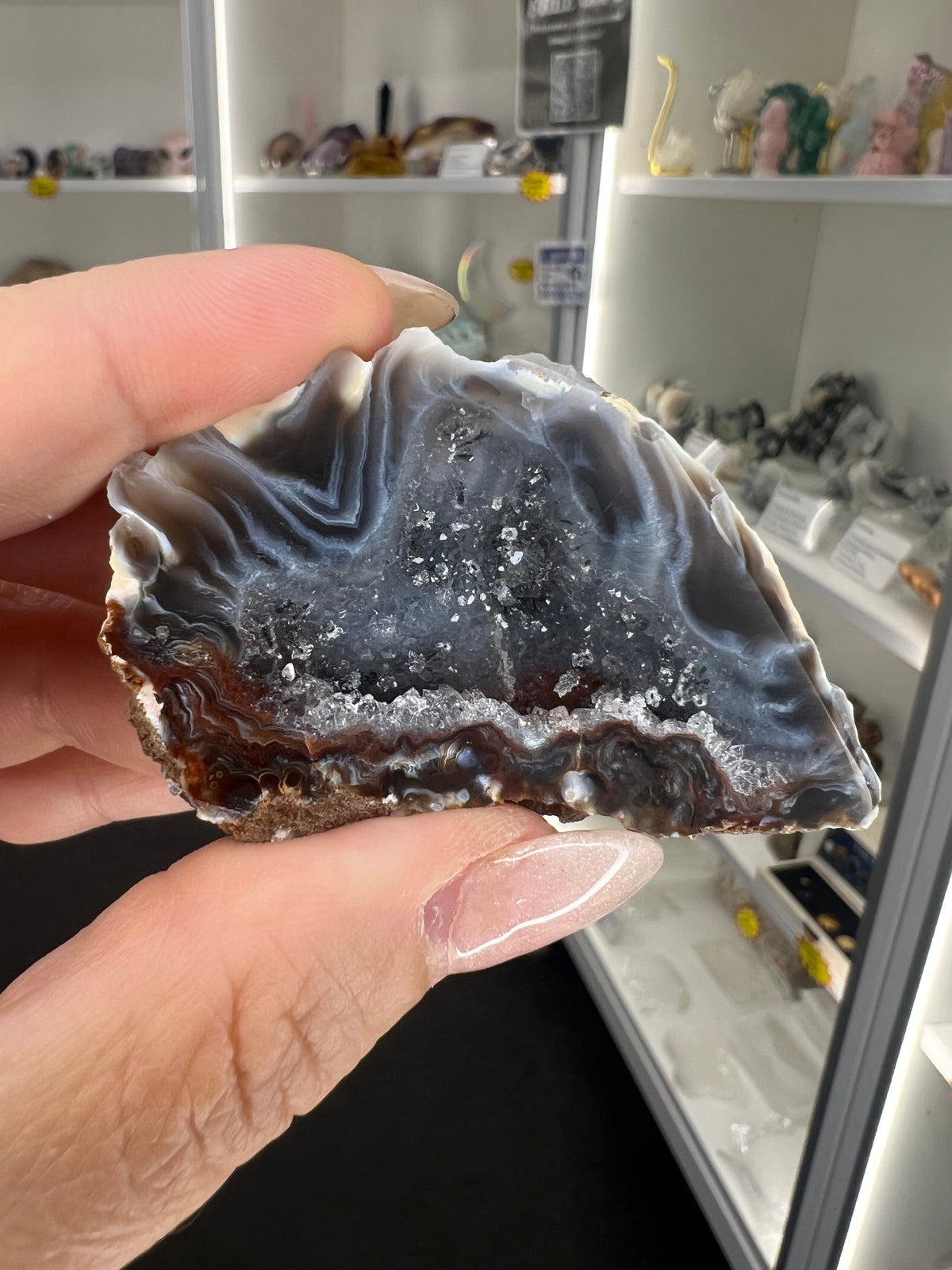 Mexican Agate Geode