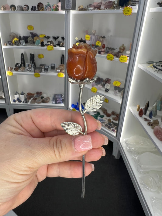 Carnelian Forever Rose