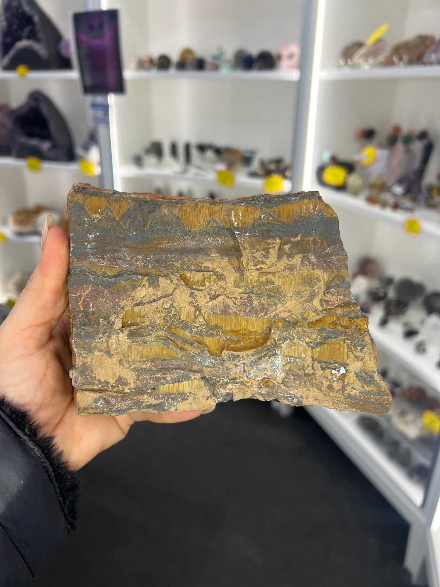 Banded Tiger Iron Slab