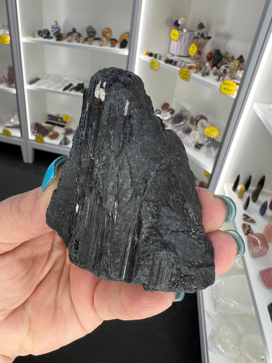 Black Tourmaline Raw Chunk