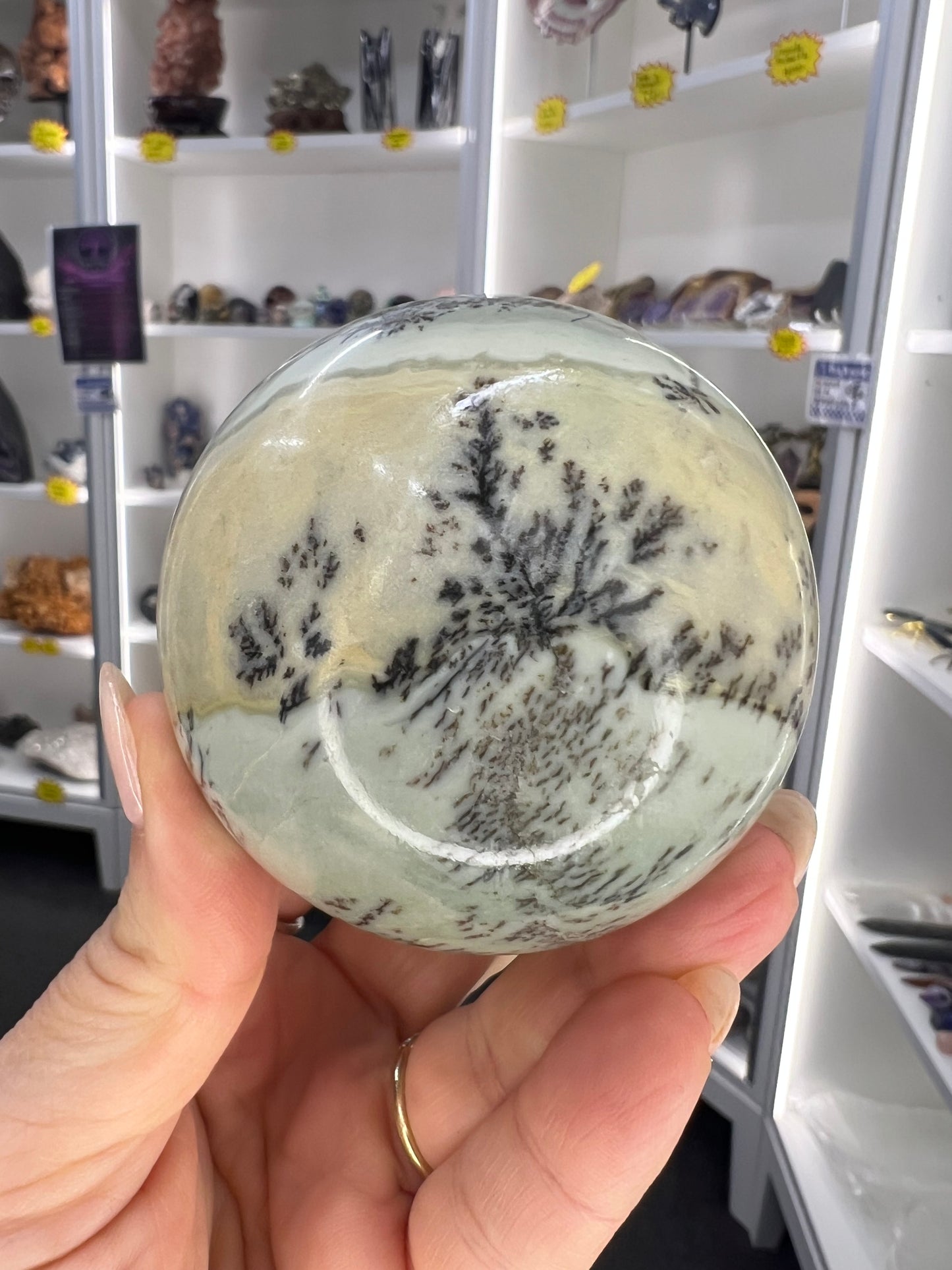 Picture Jasper Sphere with Stand