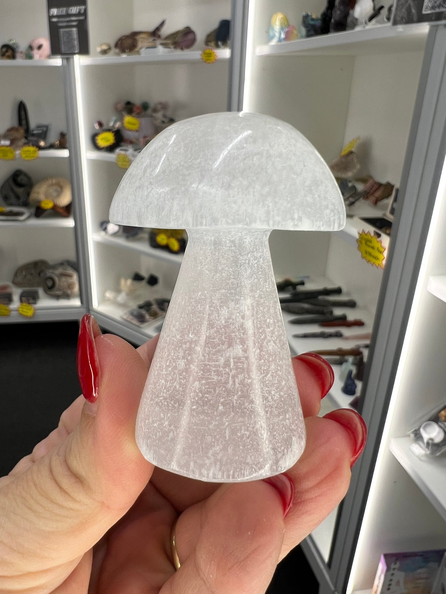 Selenite Mushroom