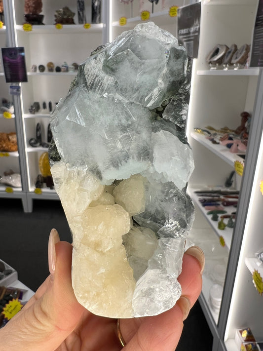 Apophyllite x Stilbite Specimen