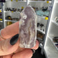 Black Flower Agate Tower