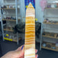 Banded Honey Calcite Tower