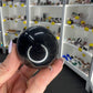 Druzy Black Agate Sphere with Stand