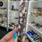 Blue Flower Agate Tower