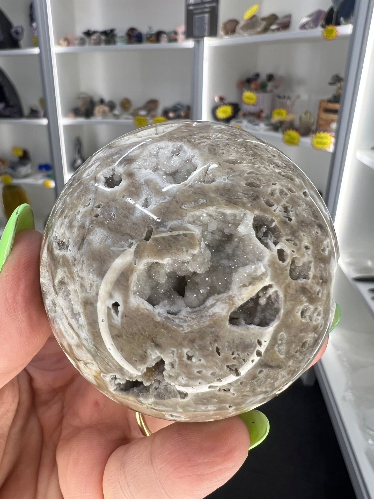 Sphalerite Sphere on Stand