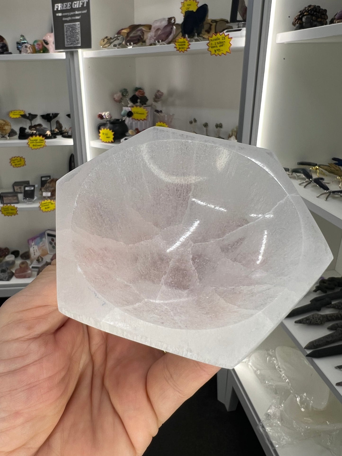 Selenite Bowl