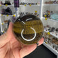 Tigers Eye Sphere on Stand