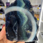 Black Fluorite Slab (UV Reactive)