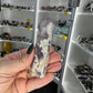 Black Flower Agate Tower