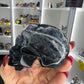 Black Fluorite Skull (UV Reactive)