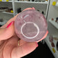 Lavender Rose Quartz Sphere on Stand