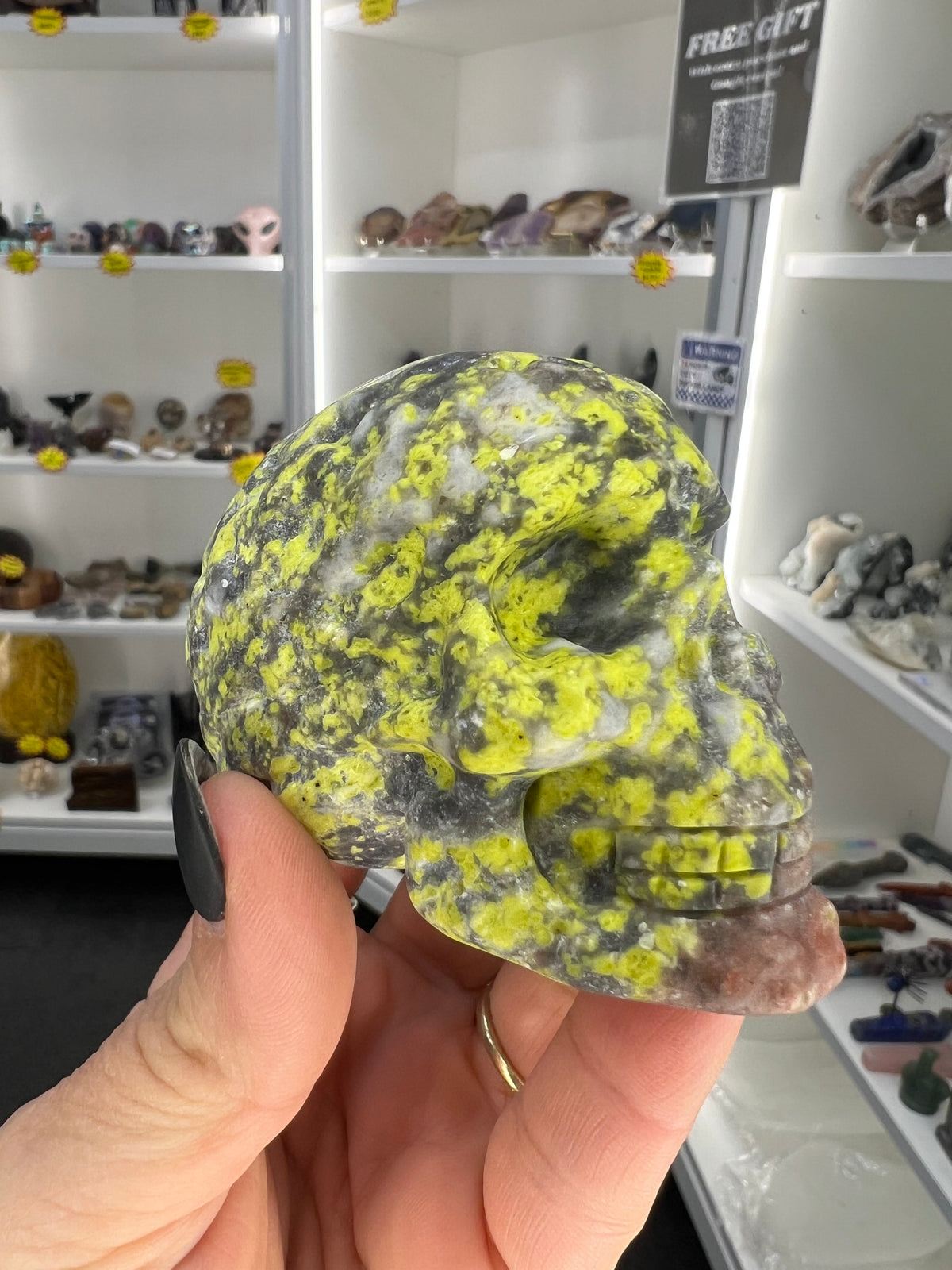 Plum Jade Skull