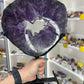 Amethyst Portal on Metal Stand