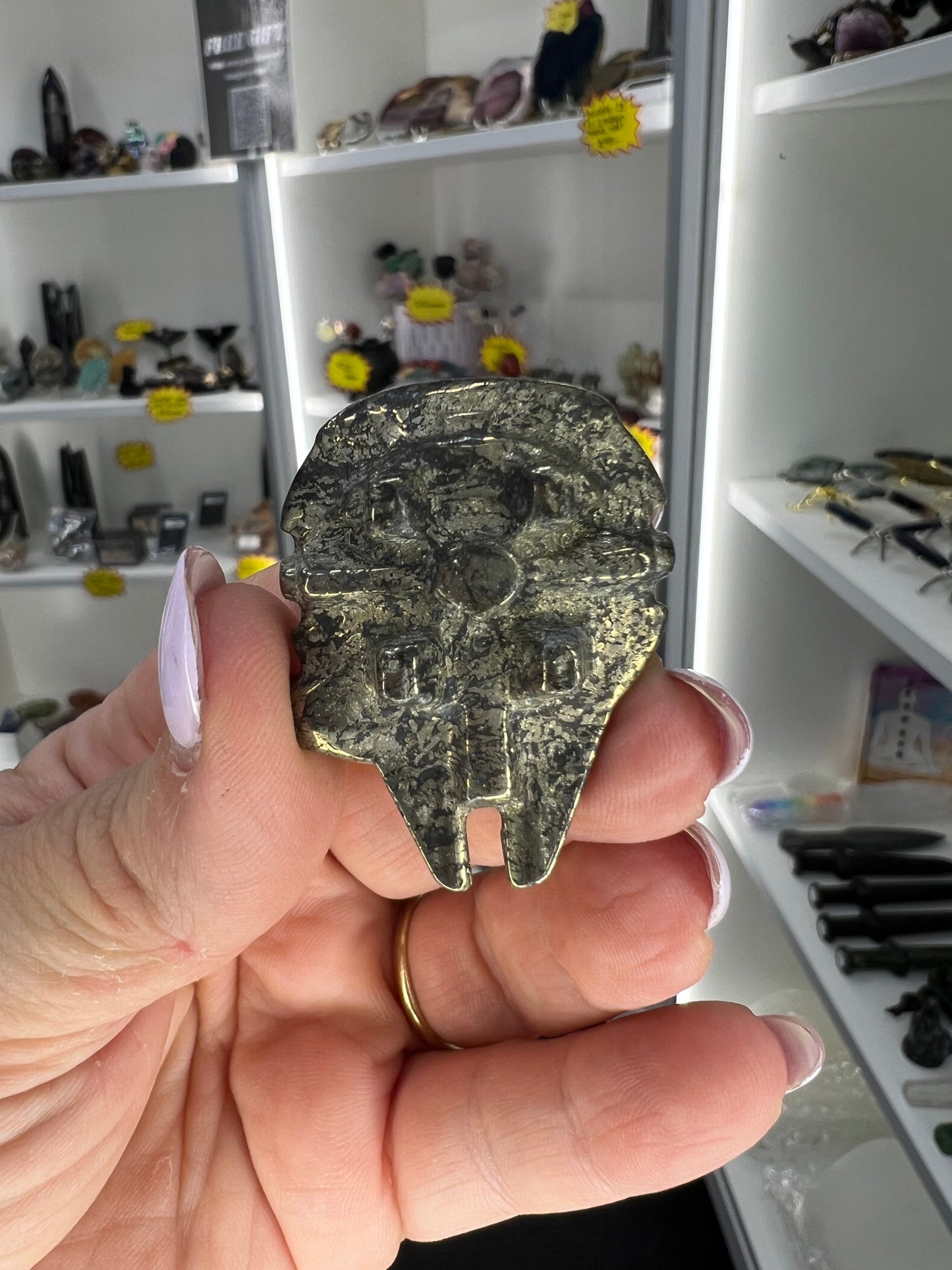 Pyrite Millennium Falcon