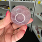 Lavender Rose Quartz Sphere on Stand