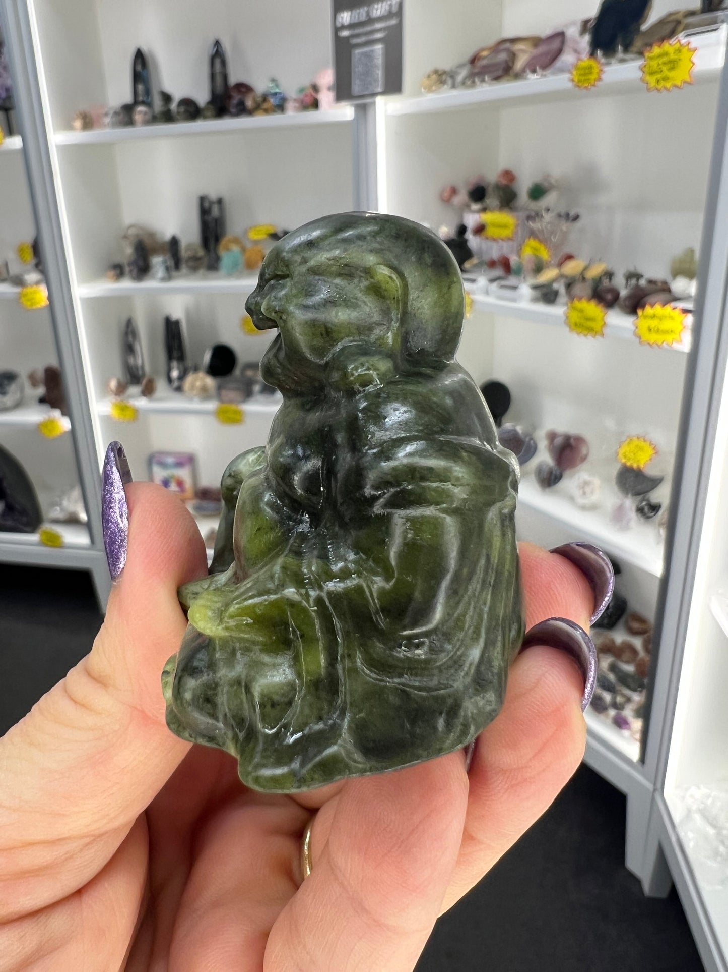 Green Jade Buddah