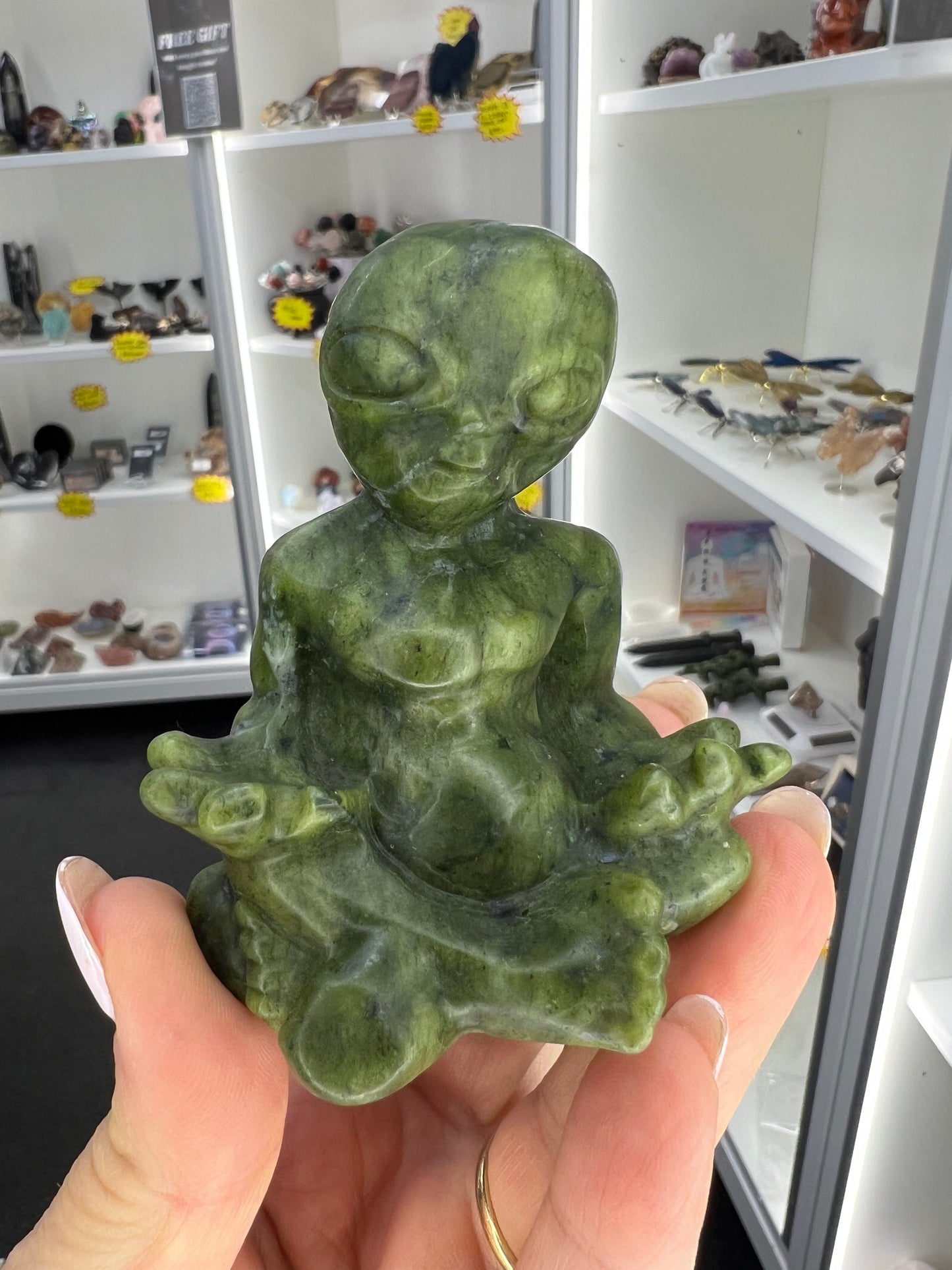 Green Jade Alien