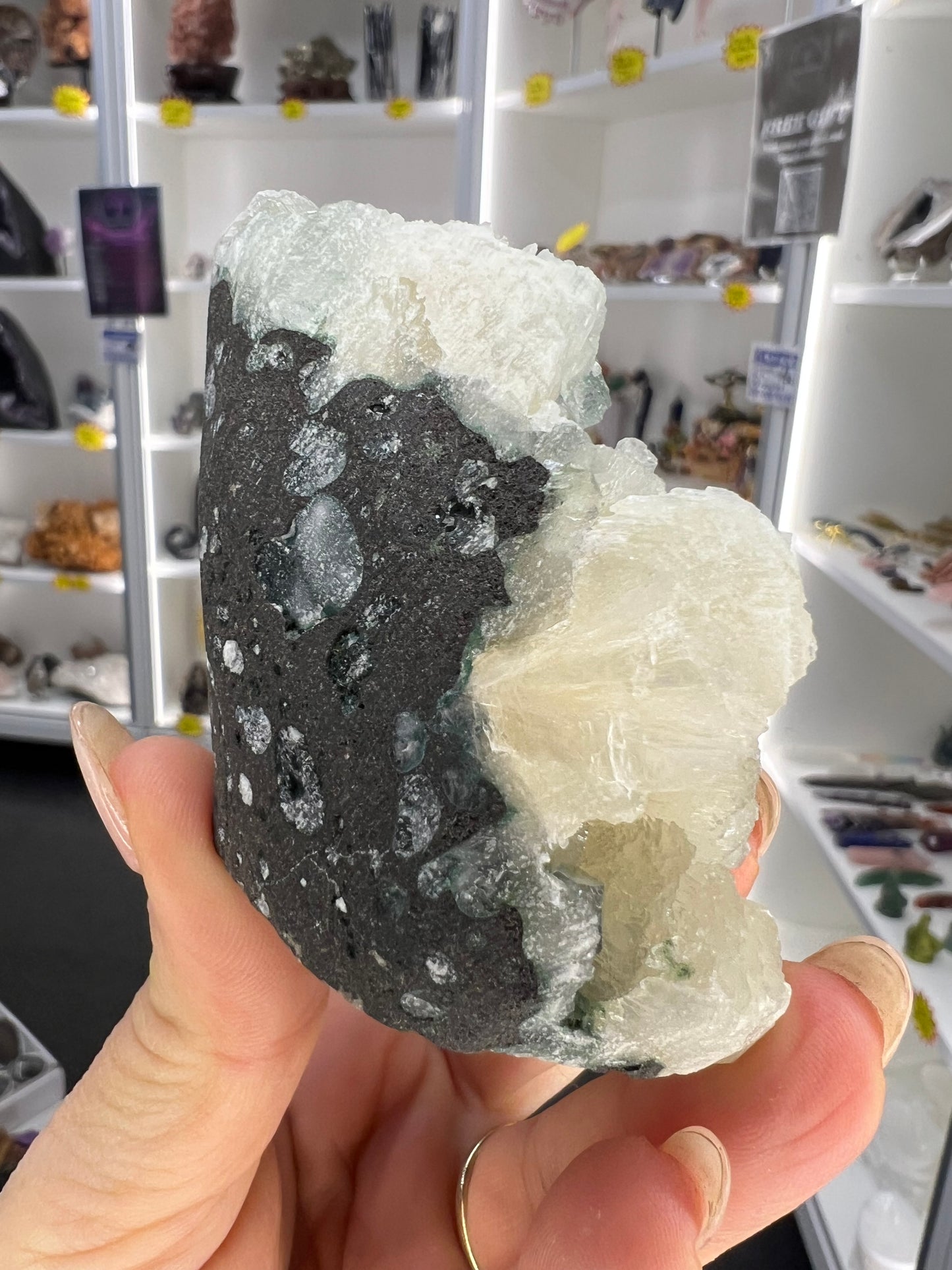 Apophyllite x Stilbite Specimen