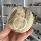 Green Onyx Sphere on Stand