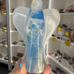 Blue Dyed Onyx Angel