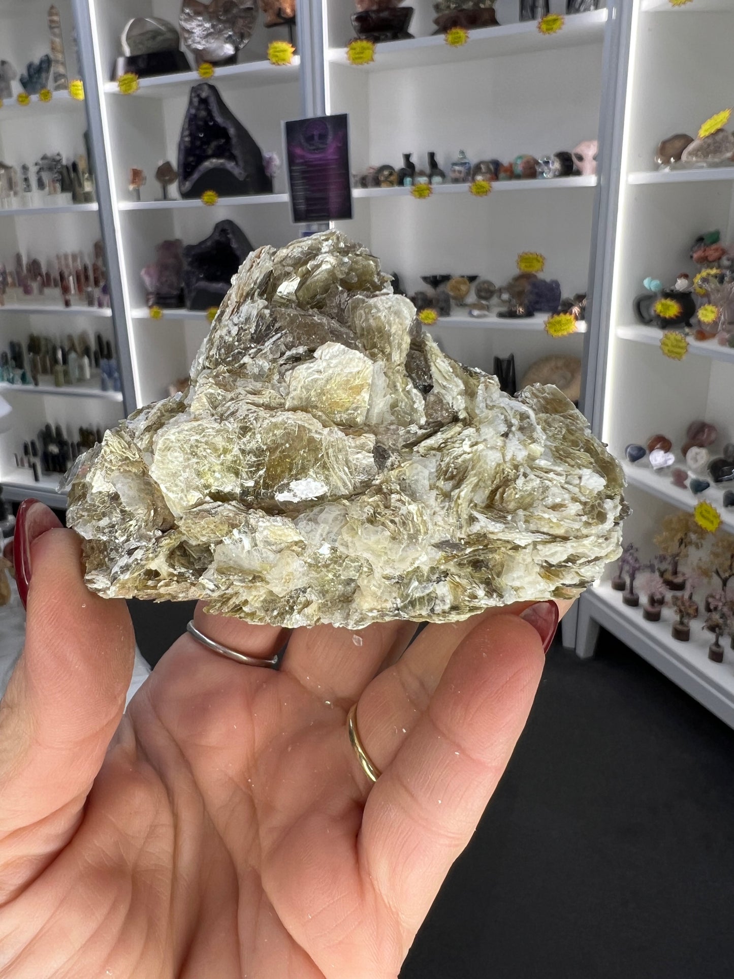 Golden Mica Specimen