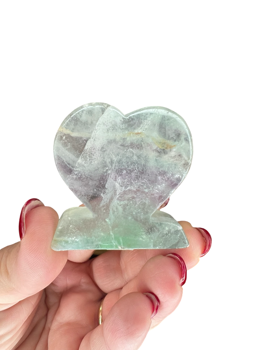 Fluorite Heart