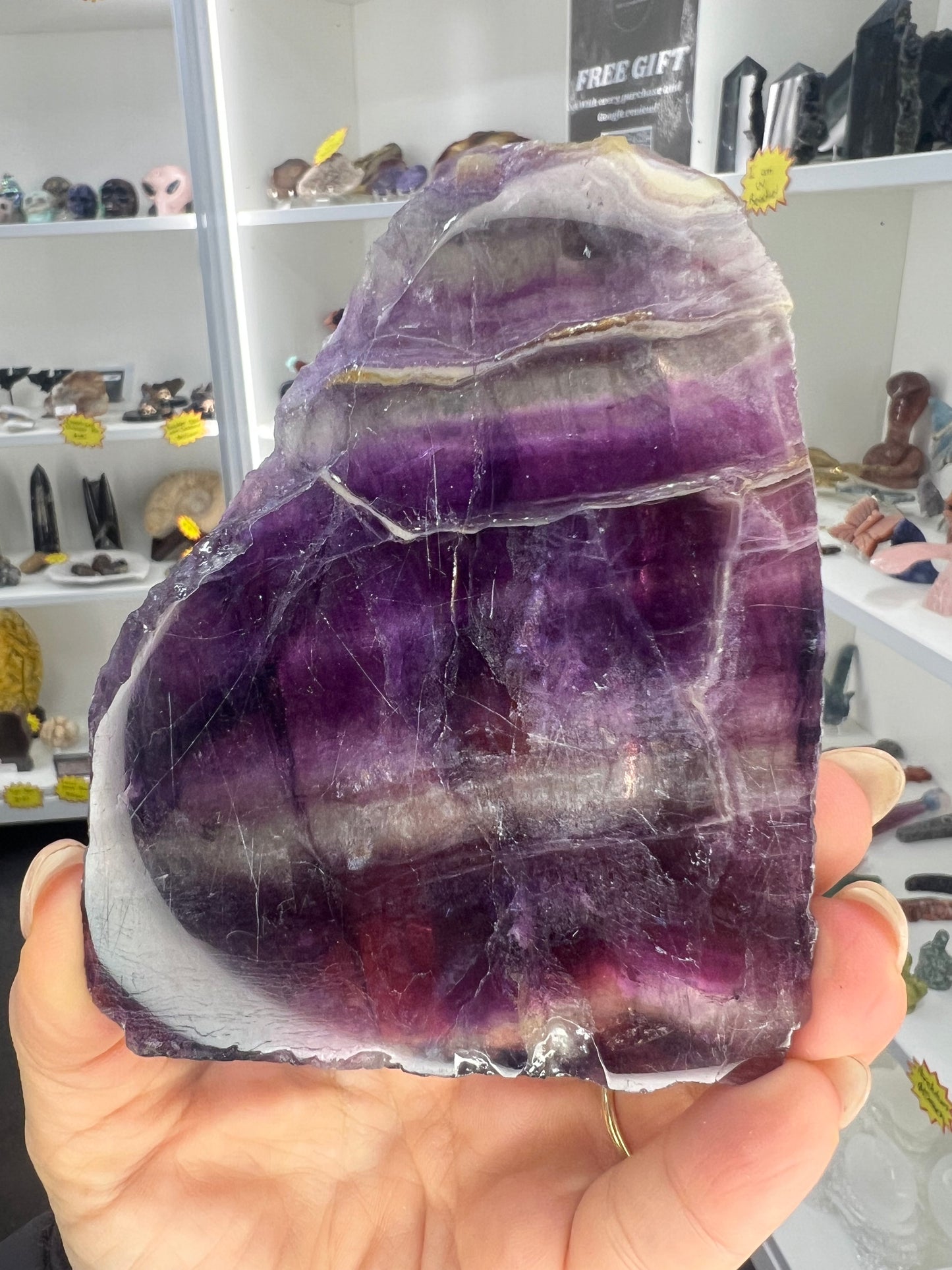 Fluorite Slab