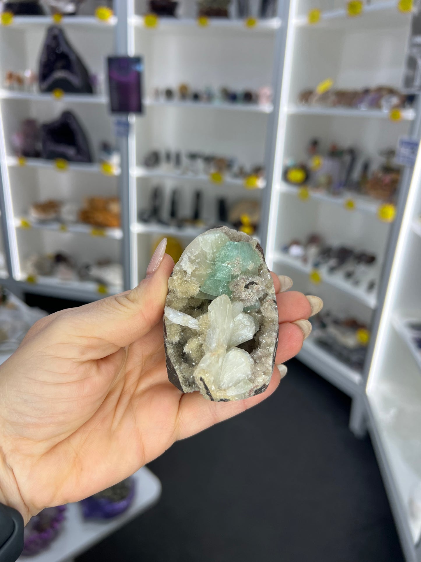 Apophyllite x Stilbite Specimen