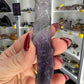 Chevron / Dream Amethyst Wolf Dagger