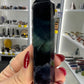 Black Fluorite Tower (UV Reactive)