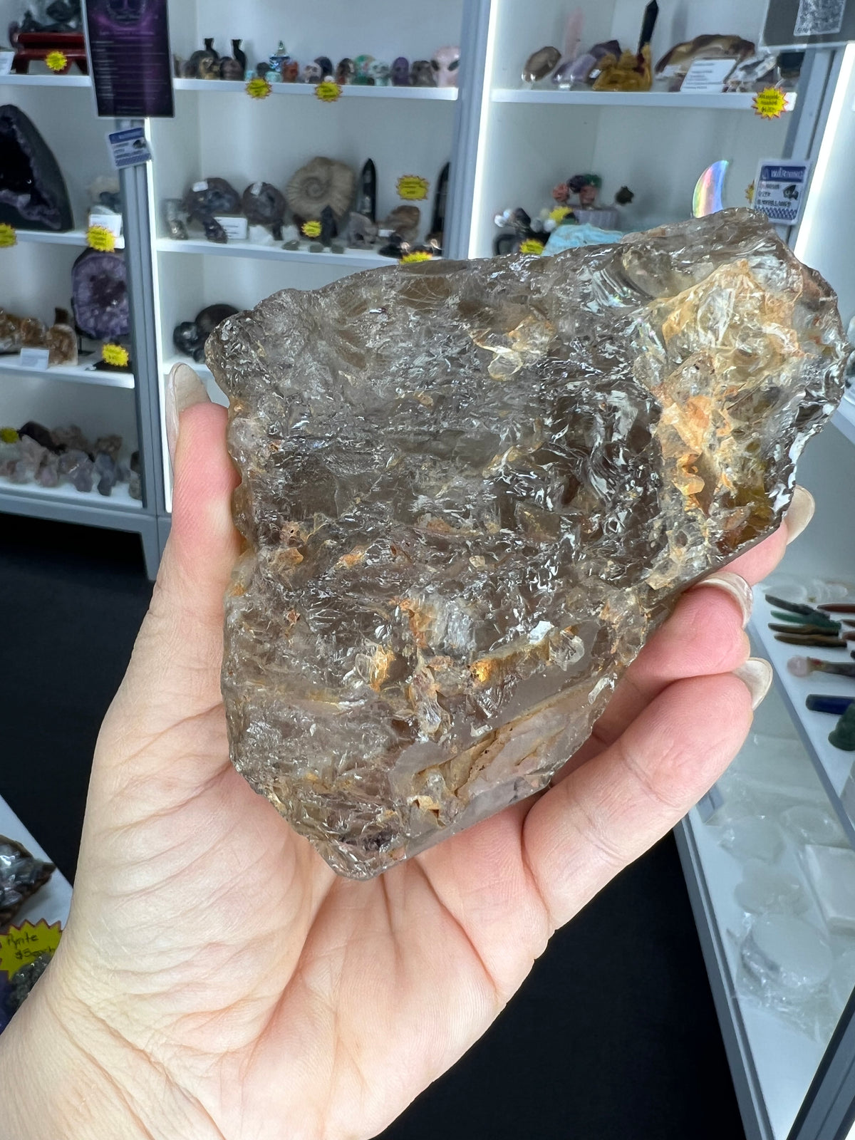 Enhydro Quartz Specimen