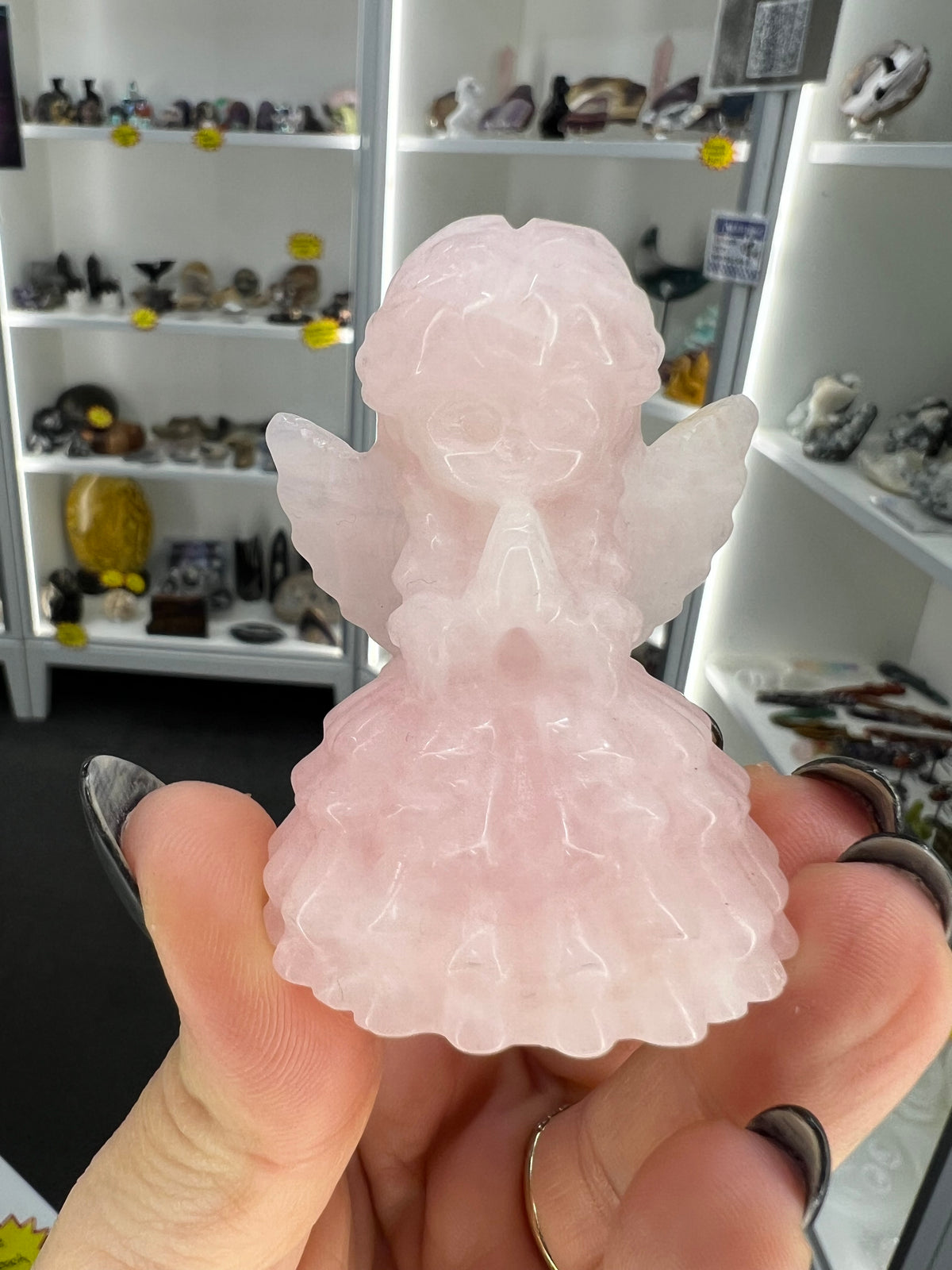Rose Quartz Angel