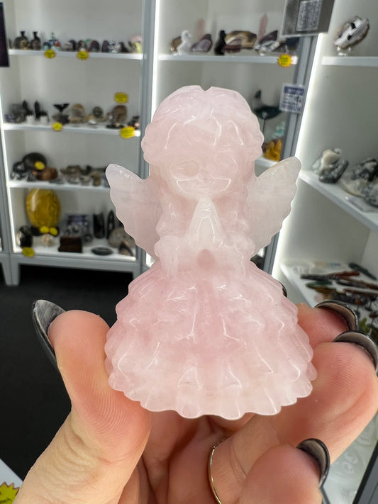 Rose Quartz Angel