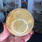 Crazy Lace Agate Indian Carved Sphere on Stand