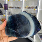 Black Fluorite Slab (UV Reactive)