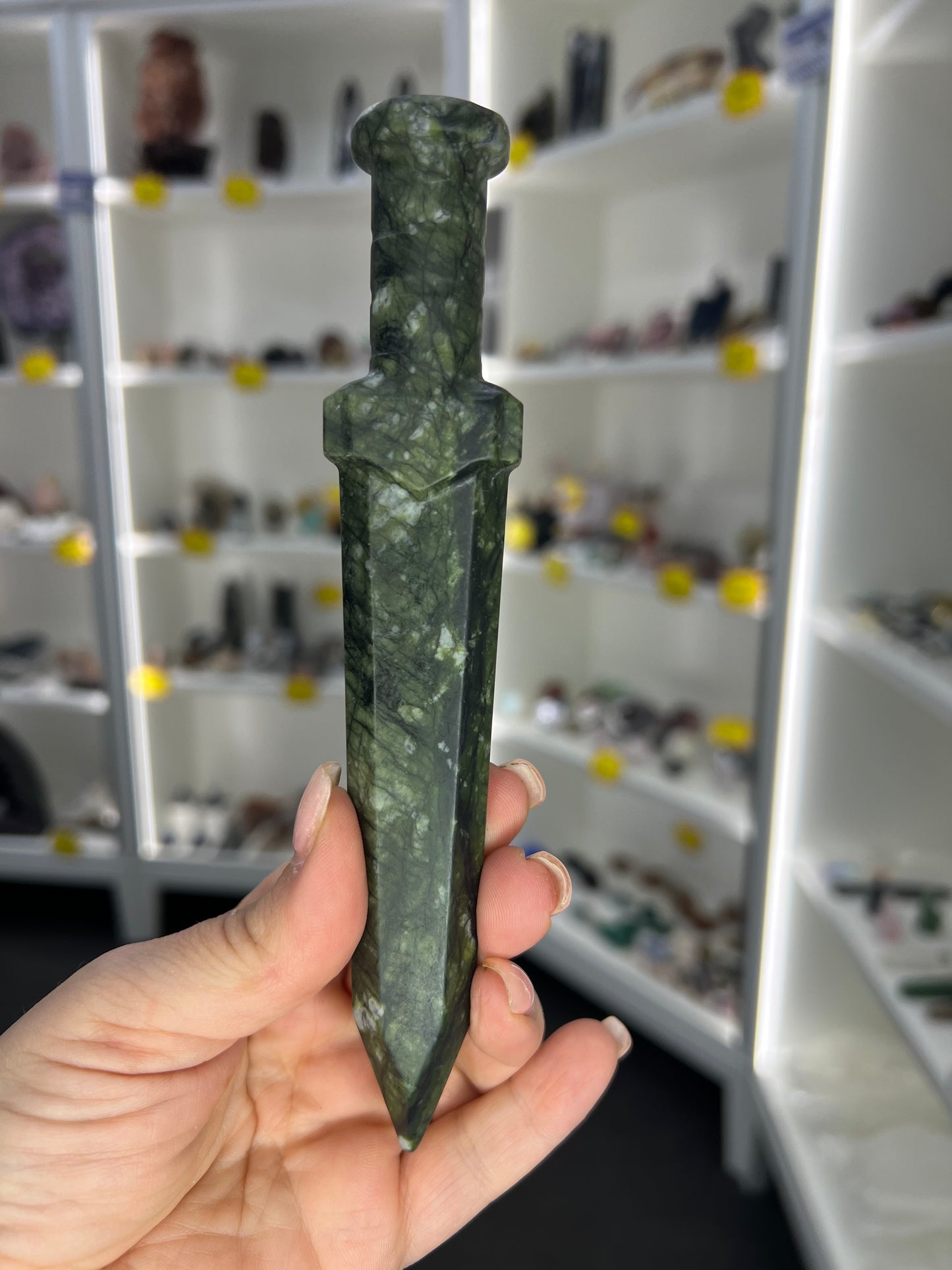 Green Jade Dagger