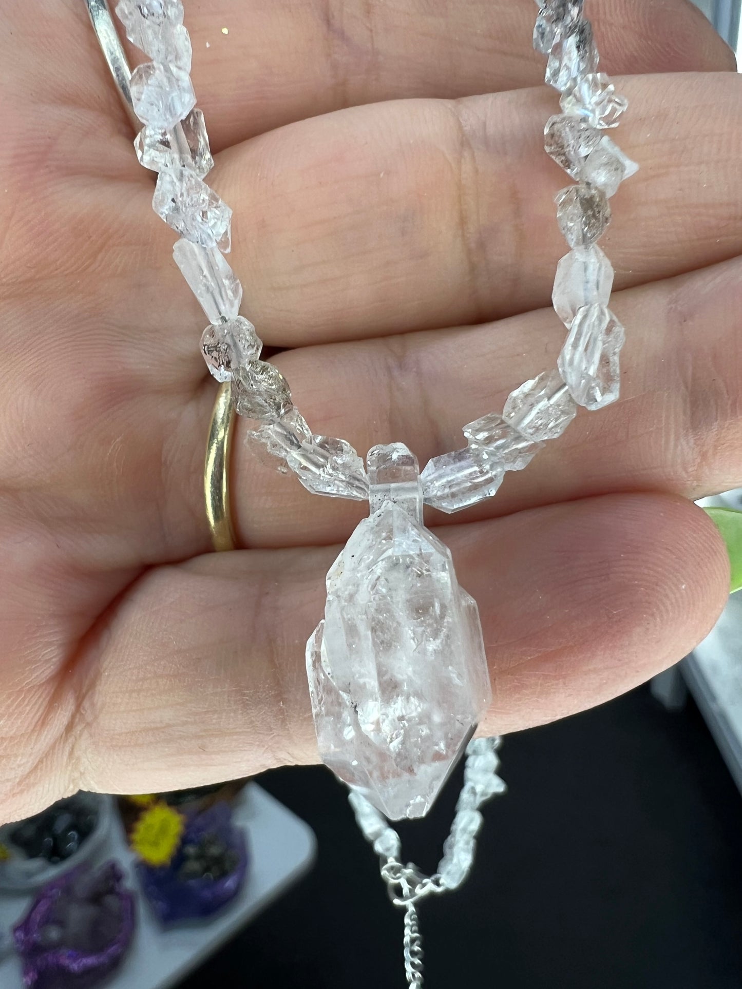Herkimer Diamond Necklace