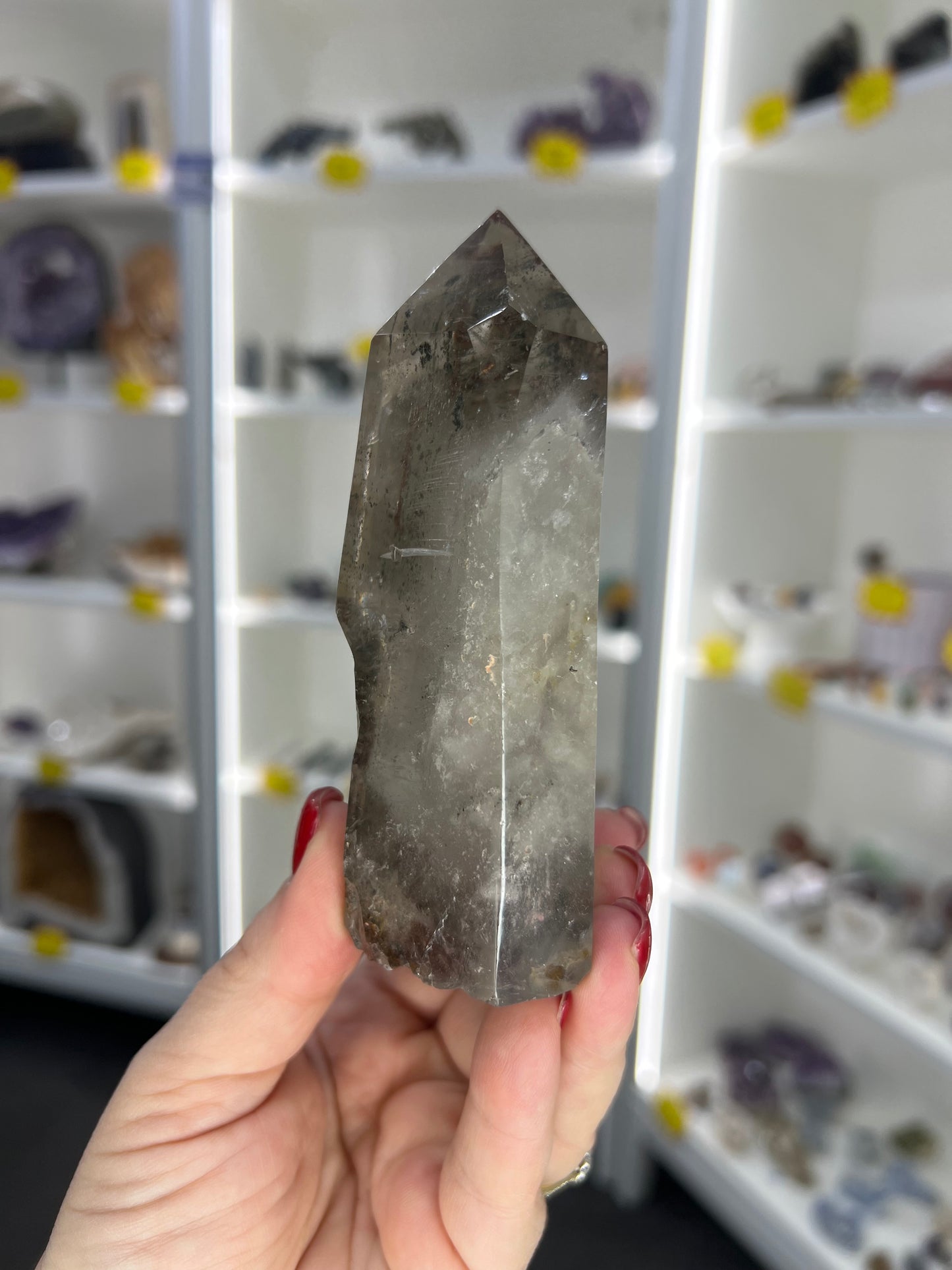 Garden Quartz Triple Point Tower