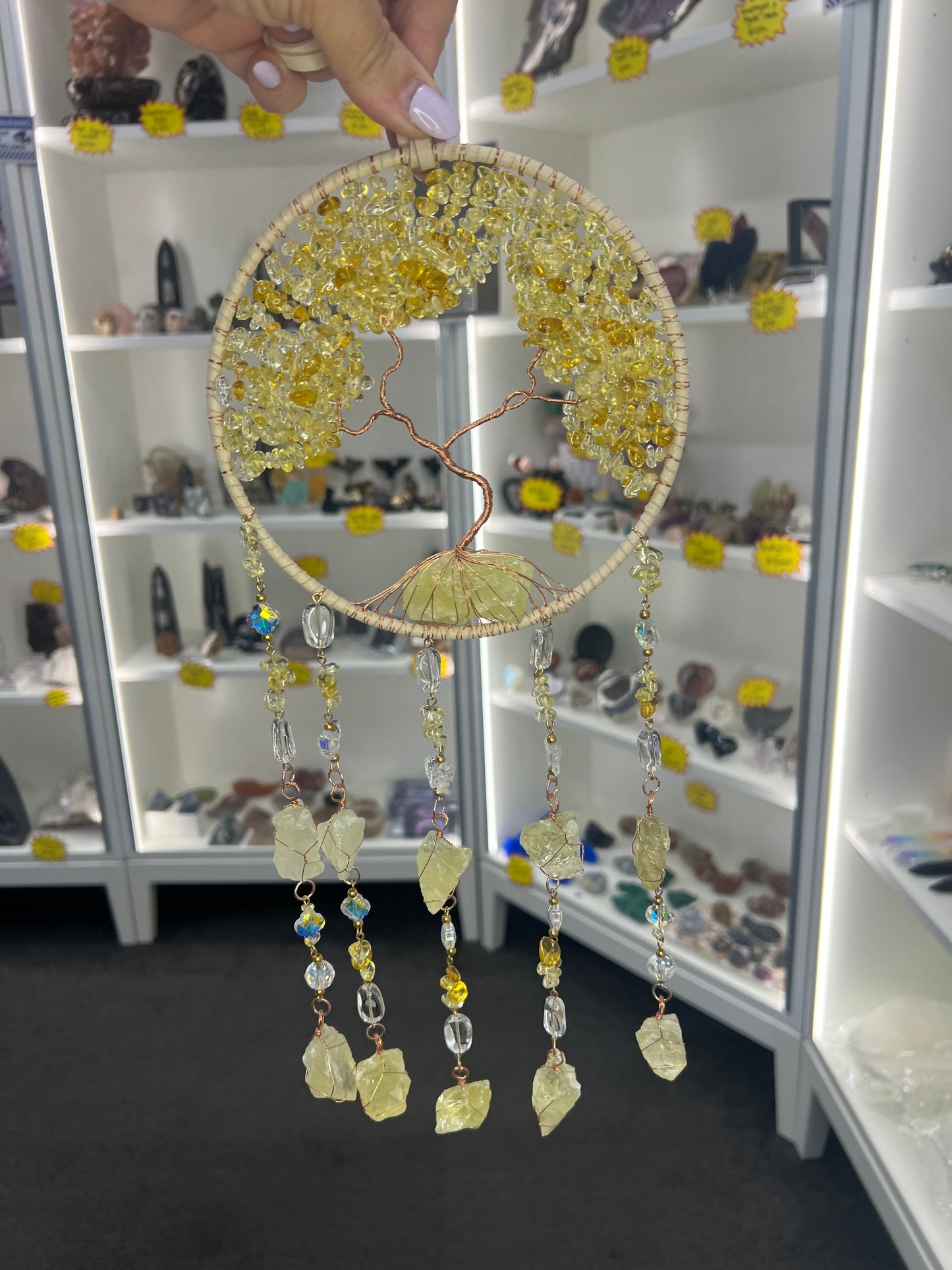Citrine Suncatcher