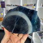 Black Fluorite Slab (UV Reactive)