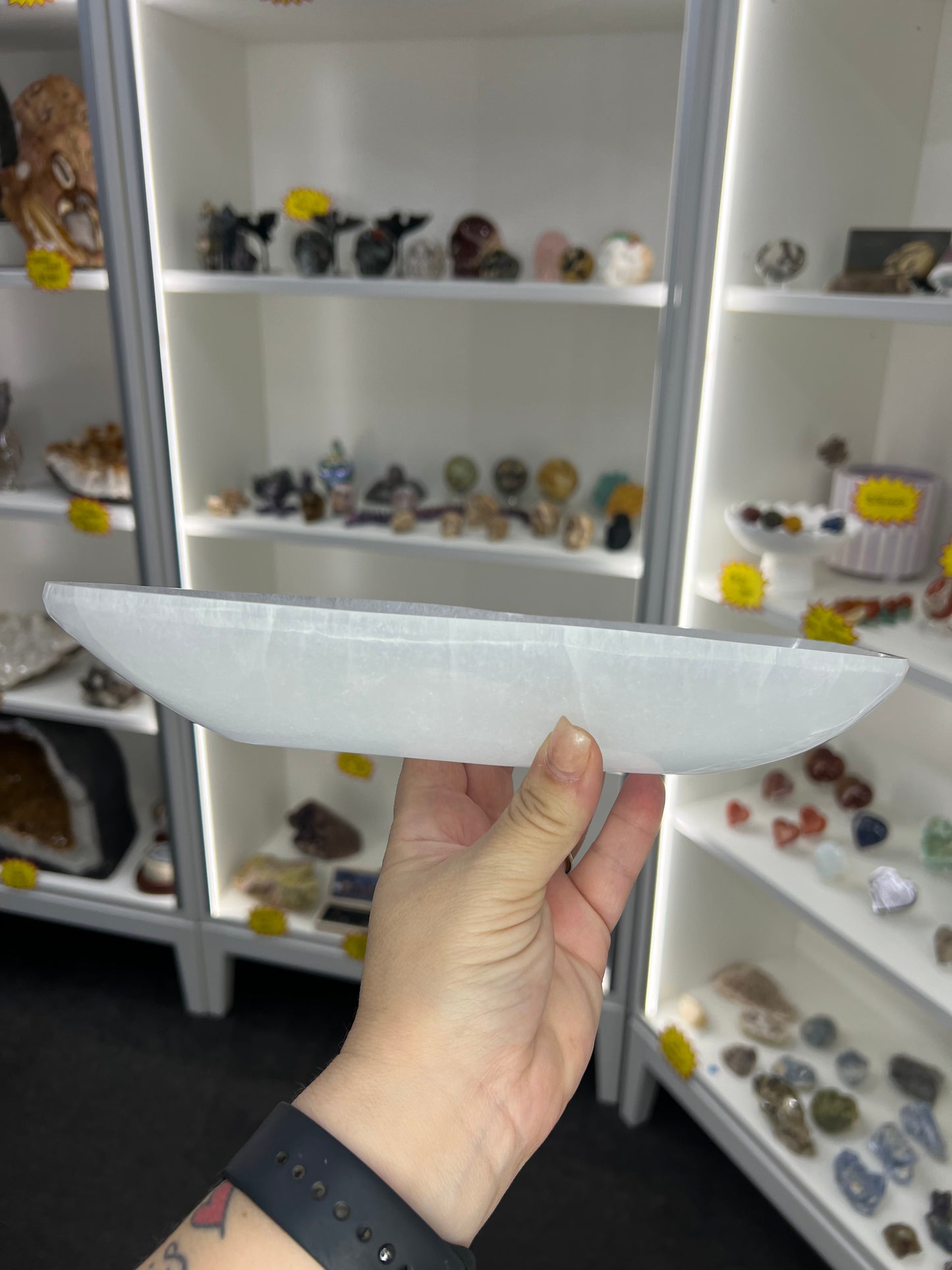 Selenite Tray