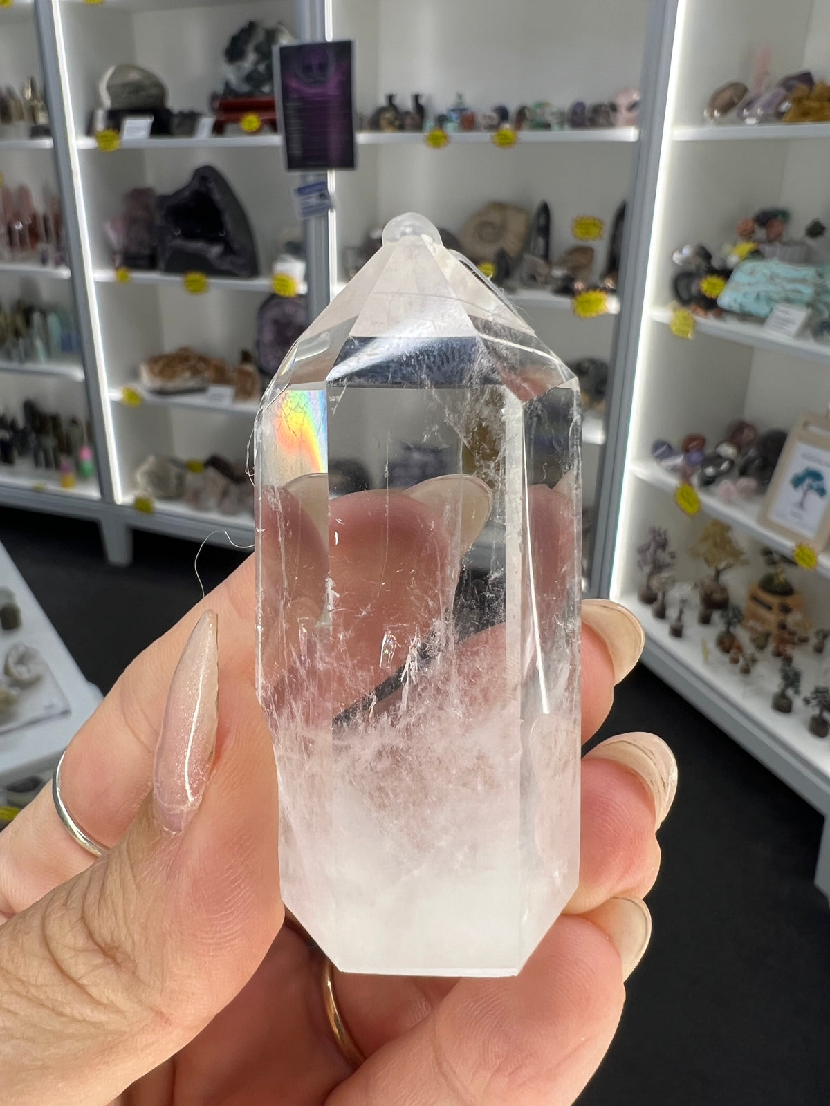 Clear Quartz Tower