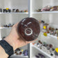Red Onyx Sphere on Stand