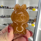 Honey Calcite Labubu