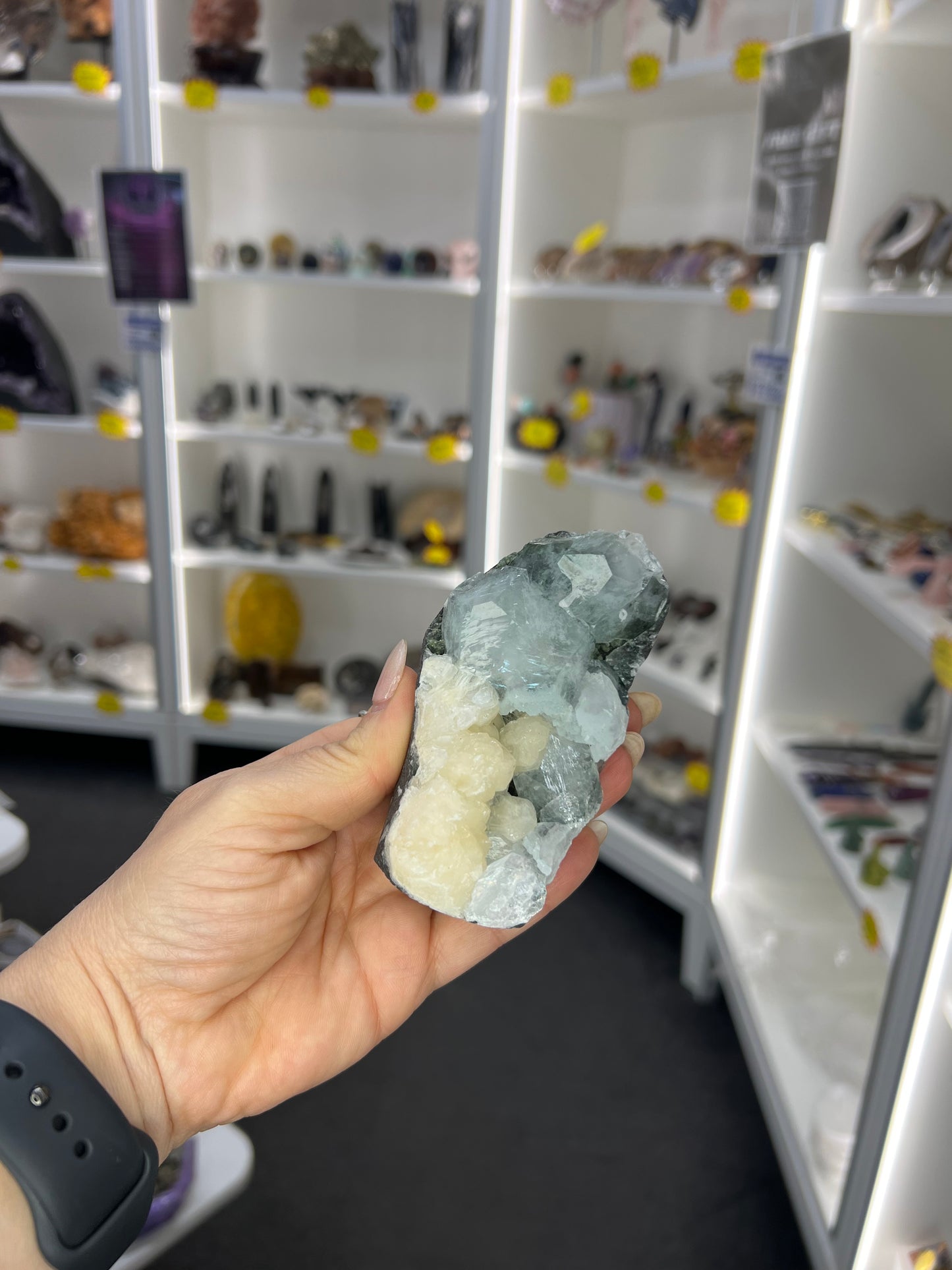 Apophyllite x Stilbite Specimen
