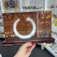 Picture Stone Jasper Slab on Wooden Stand