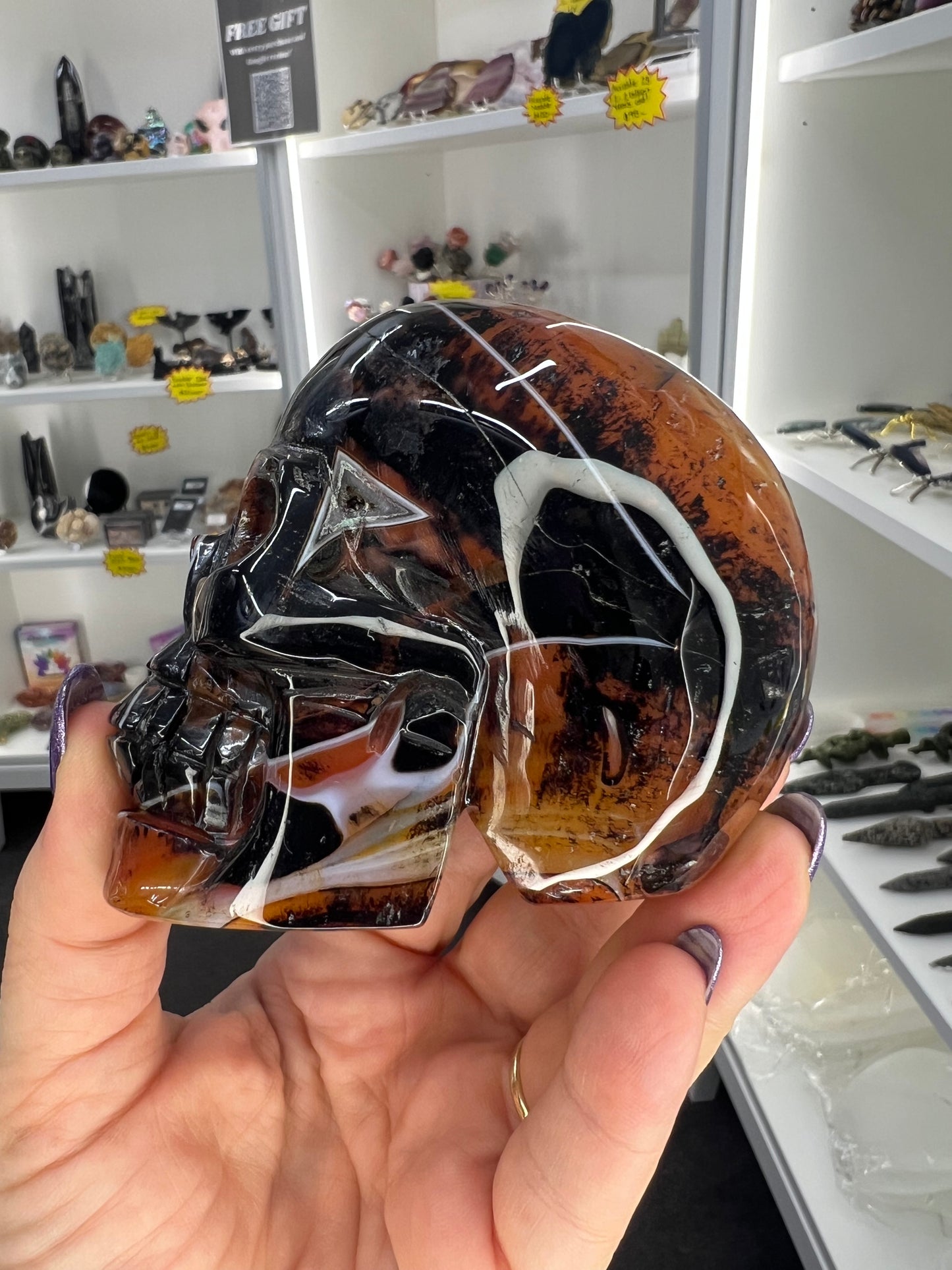 Sardonyx Skull